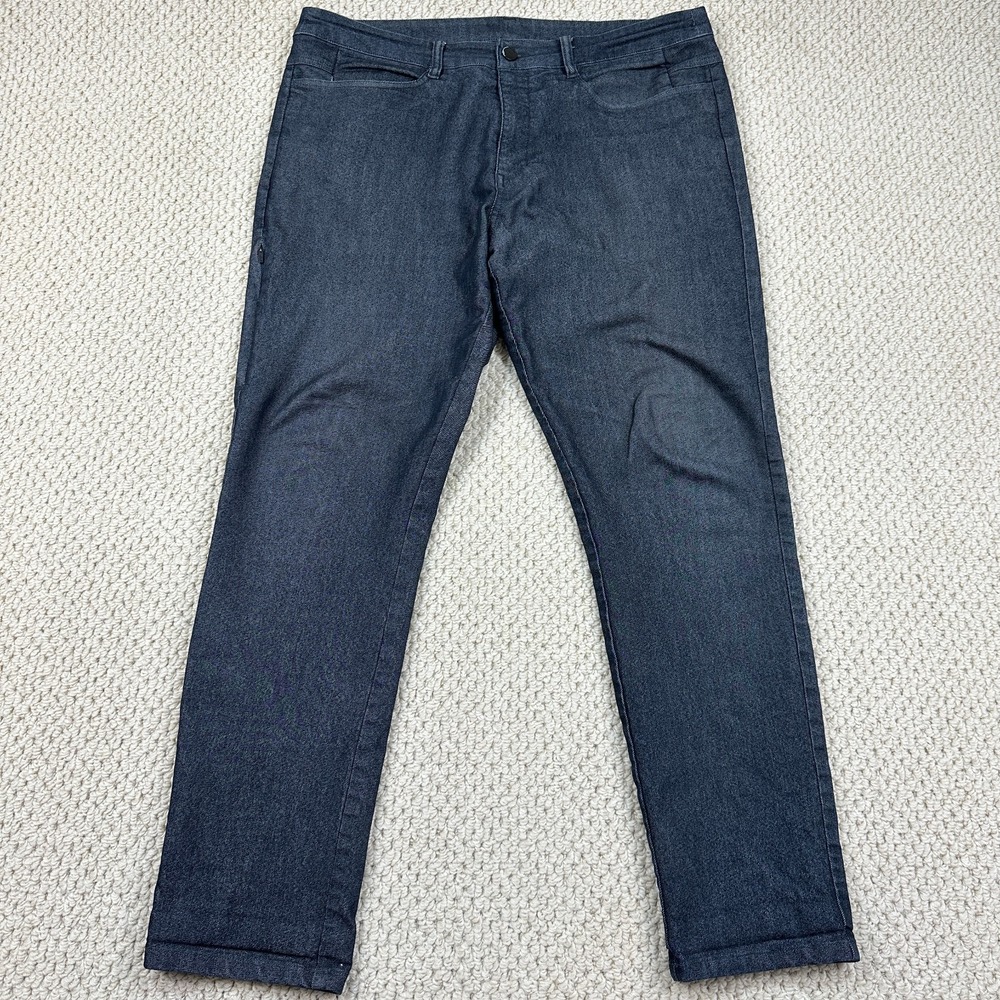 Bylt Jeans Men 36 Dark Indigo Premium Basic Everyday 2.0 Fit Stretch Performance